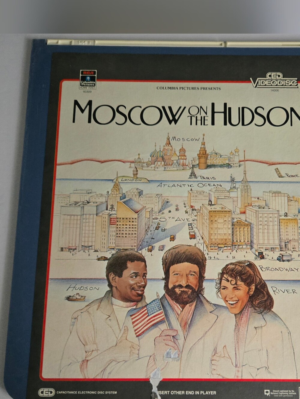 Moscow On The Hudson  RCA CED Videodisc Movie